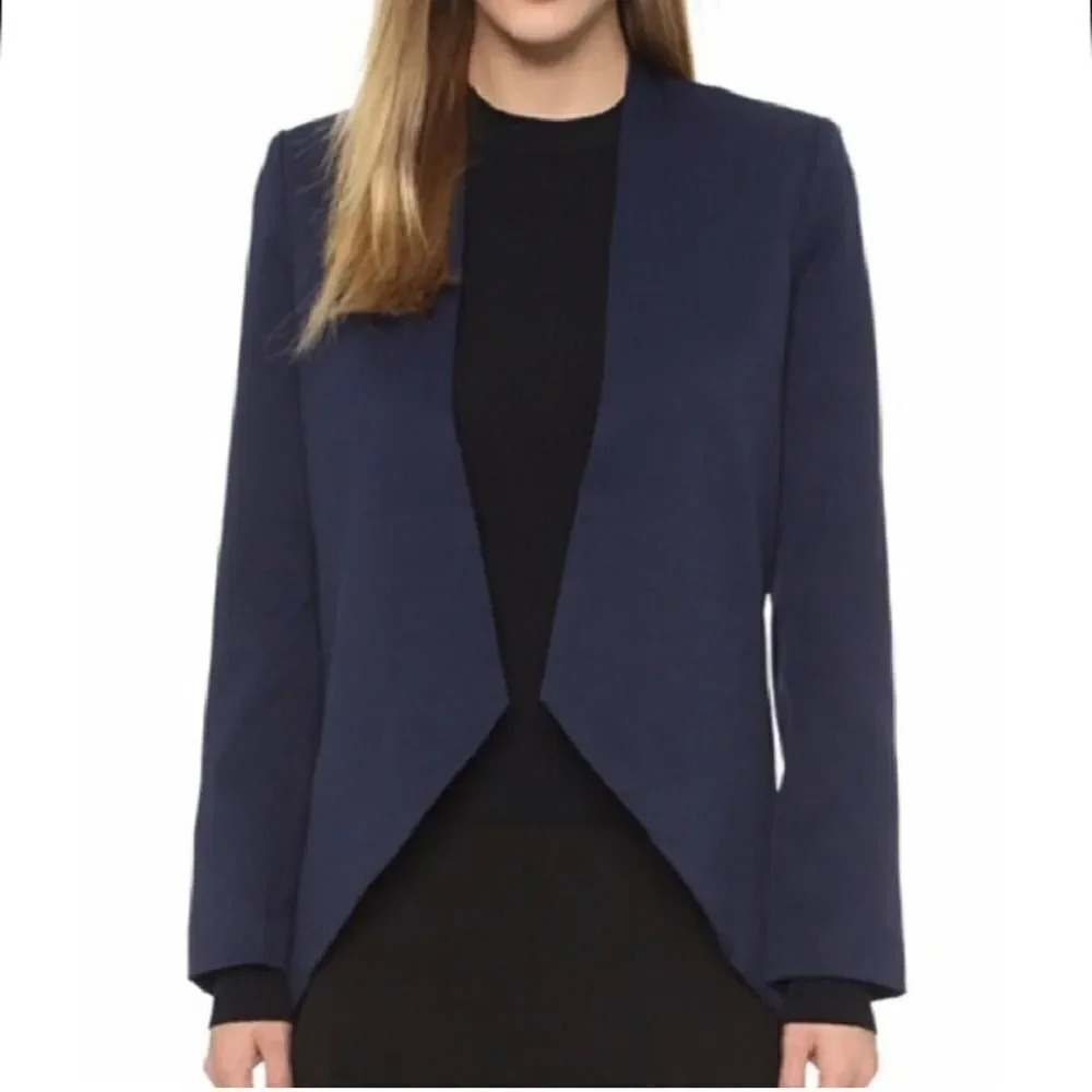 NWT Blaque Label Sculpted Dellana Noir Blazer Navy